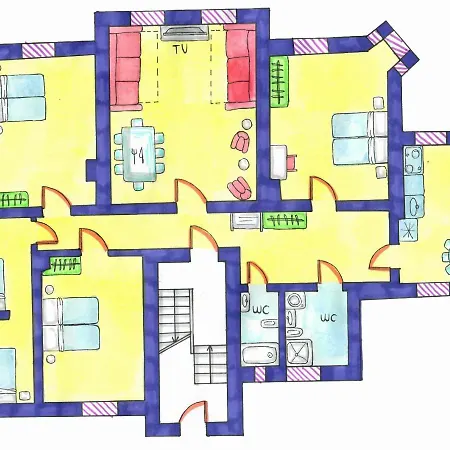 Апартаменты Dandelion Xixc With Free Parking Рига
